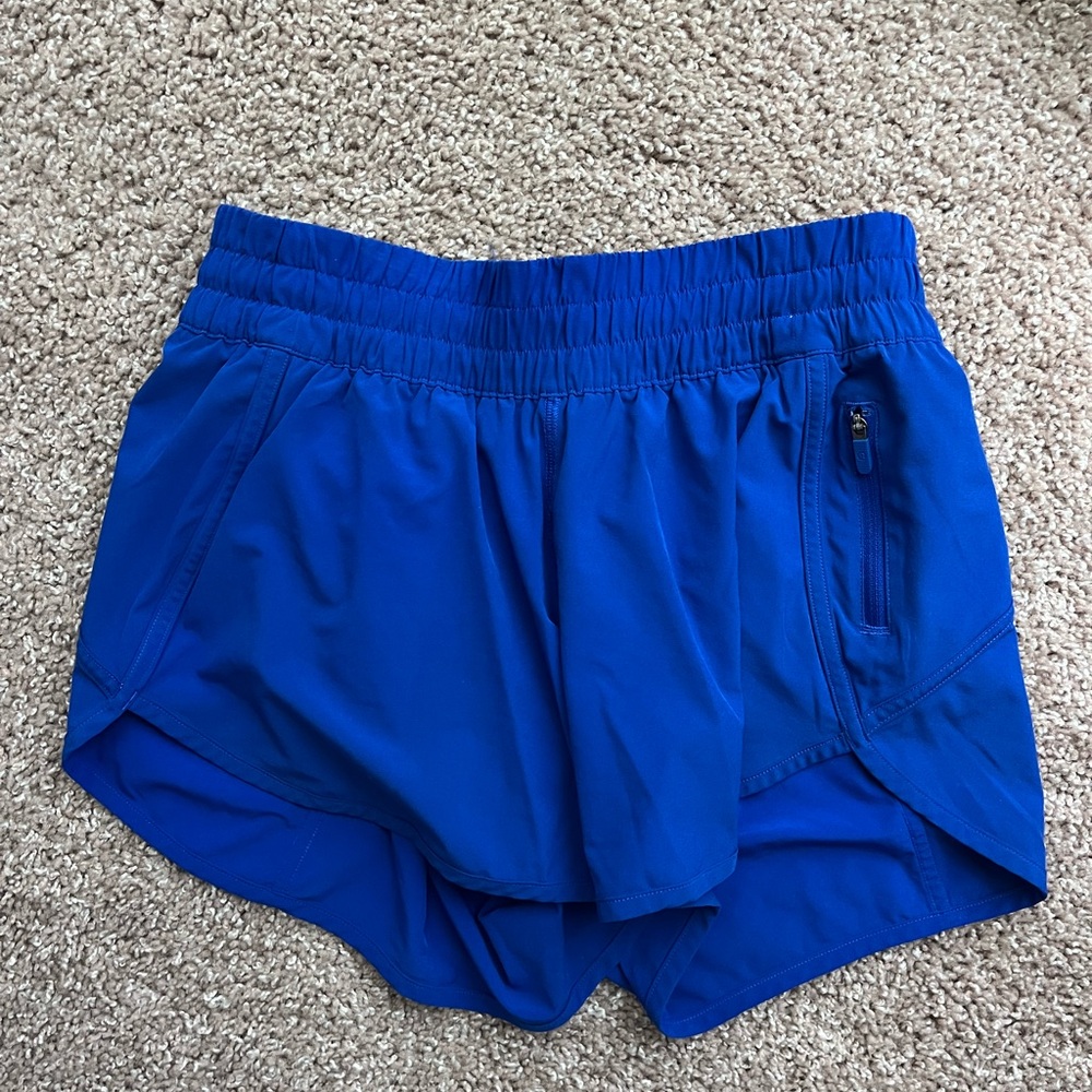 Lululemon Track That Short Bright Blue